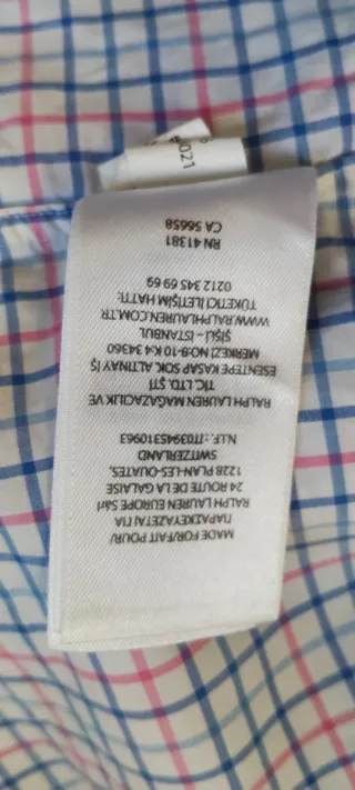 Camicia Polo Ralph Lauren Uomo