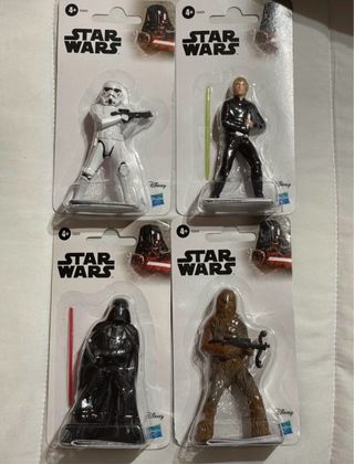 Lote 4 Figuras Star Wars Hasbro Disney