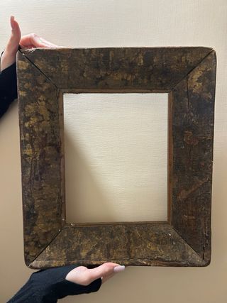 Coppia Cornici Legno con Stampa Uva