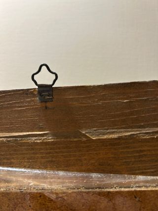 Coppia Cornici Legno con Stampa Uva