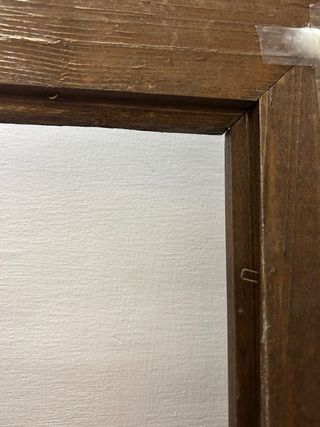 Coppia Cornici Legno con Stampa Uva