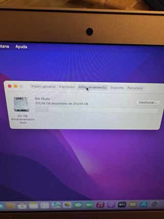MacBook Air 2015 Plata. 11 pulgadaa