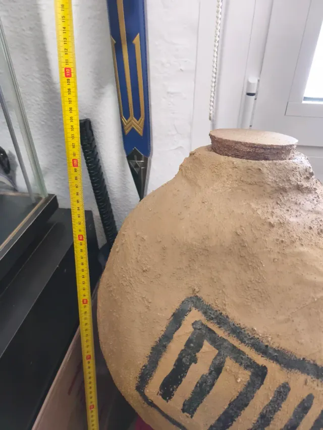 Calabaza Gaara hecha a mano para cosplay