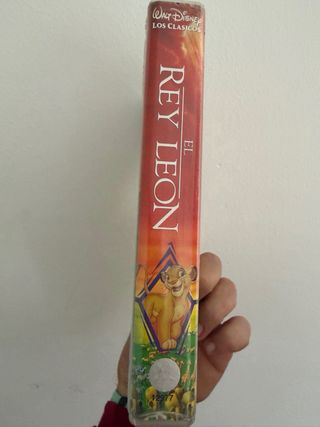 El Rey León VHS Clásico Disney Español