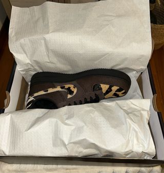 Nike Air Force 1 Animal Print Marrón