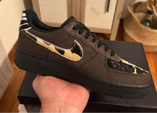 Nike Air Force 1 Animal Print Marrón