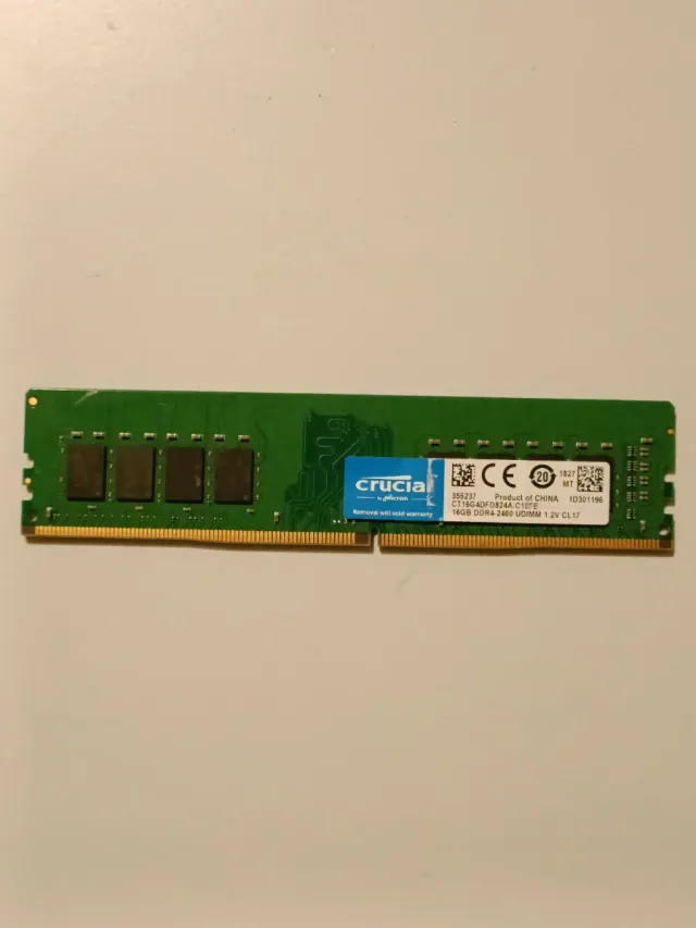 DDR4 2400MHz 16GB UDIMM Crucial Memoria RAM