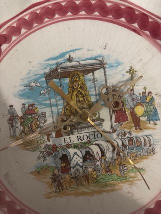 Reloj de pared El Rocío
