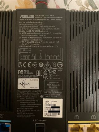 Router ASUS AC1900 Dual Band Gigabit