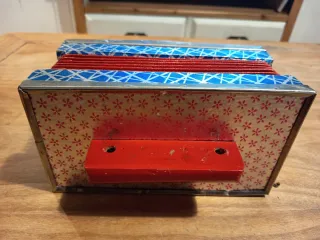 Acordeón Juguete Vintage Mediterráneo