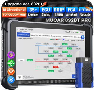 MUCAR 892BT PRO 2026 Diagnóstico OBD2 Bluetooth