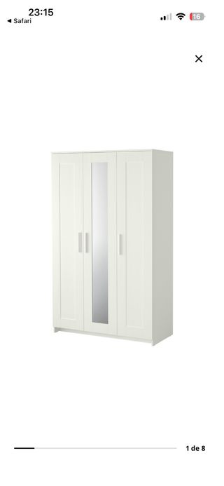 2 Armarios Brimnes Ikea Blancos