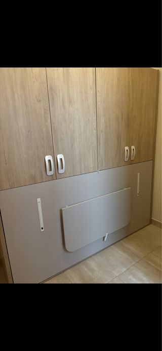Armario modular con cama/mesa plegable