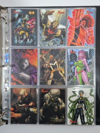 CARTAS MARVEL COMPLETA X-MEN ARCHIVES 2009