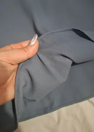 Top H&M spalline sottili blu taglia L