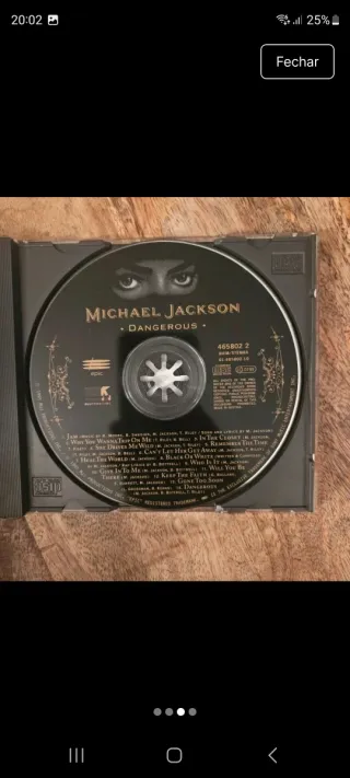 CD Michael Jackson - Dangerous