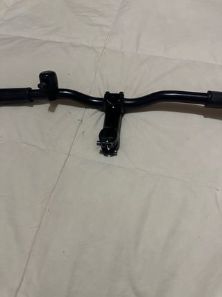 Manillar y potencia bicicleta