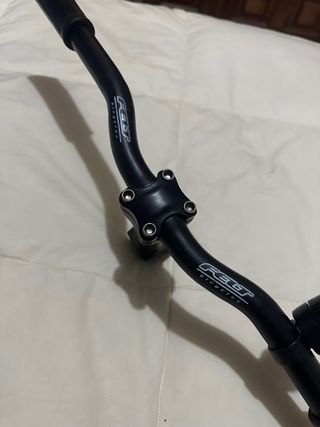 Manillar y potencia bicicleta