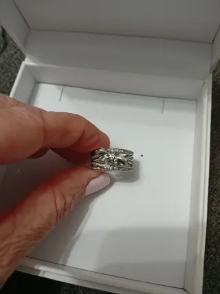 Anillo Lazo Plata 925 Pandora