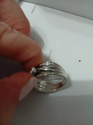 Anillo Lazo Plata 925 Pandora