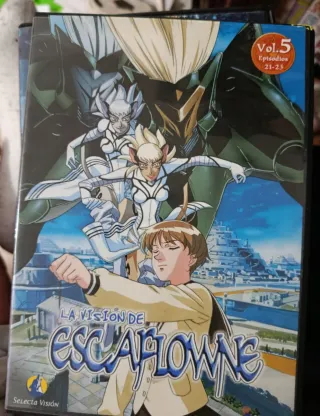 Escaflowne DVD Vol. 1, 2, 3 y 5