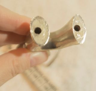 Gattino porta anelli in acciaio