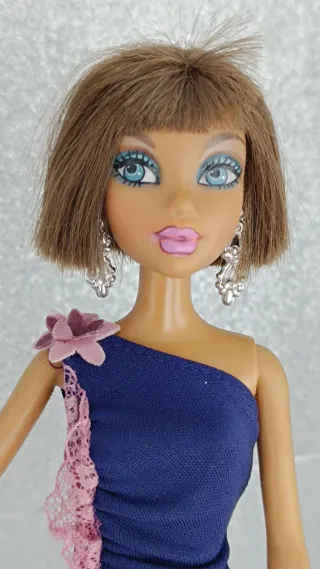 Barbie My Scene Vestido Azul
