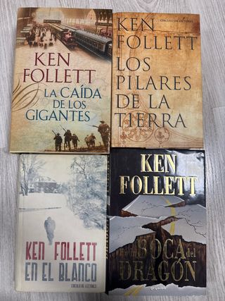 4 novelas de Ken Follet