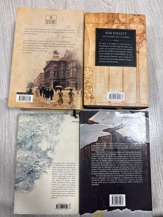 4 novelas de Ken Follet