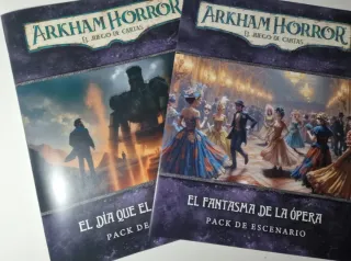 Arkham Horror lcg pack 2 escenarios