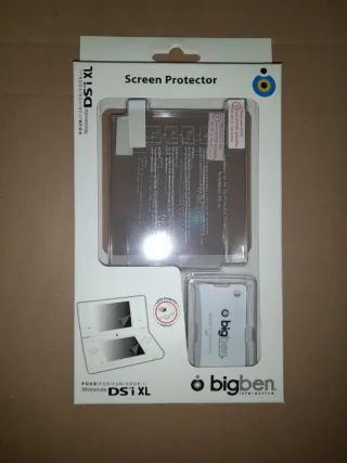 NUEVO.Protectores Pantalla Nintendo DSi XL Bigben