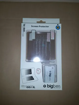 NUEVO.Protectores Pantalla Nintendo DSi XL Bigben
