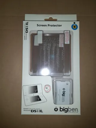 NUEVO.Protectores Pantalla Nintendo DSi XL Bigben