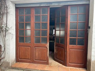 Puertas madera y cristal