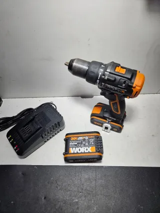 Taladro Percutor Worx 20V con Cargador