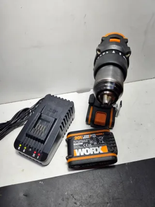 Taladro Percutor Worx 20V con Cargador
