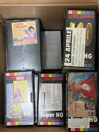 50 VHS Registrate da TV