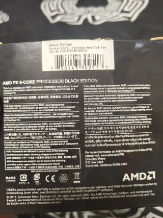 Procesador AMD FX 8 Core + disipador