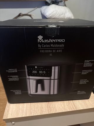 Freidora de Aire MasterPRO 6L Carlos Maldonado