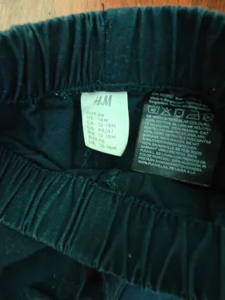 Lote 5 pantalones niño 2 años