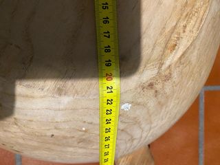 Dornillo de madera manual utilizado 2 veces.