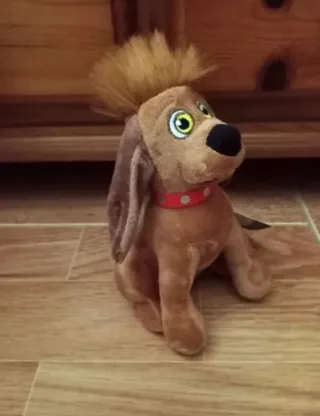 Pack 2 peluches: El Grinch y Max dog  (NUEVOS!)