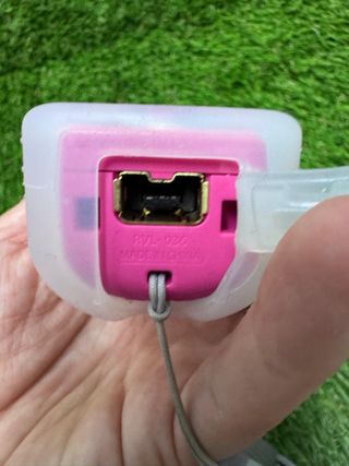 Mando Wii Rosa con Wii Motion Plus