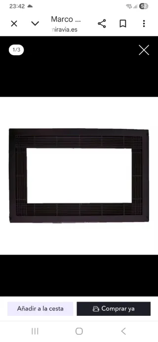 Microondas Samsung Blanco.