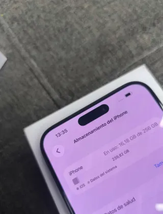 iPhone 15 Pro Max 256GB Gris Espacial