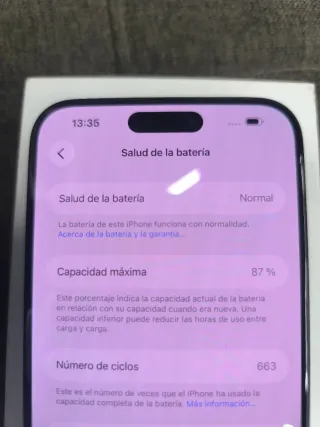 iPhone 15 Pro Max 256GB Gris Espacial