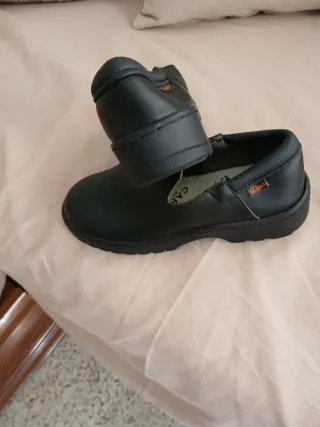 Zapatos de cocina negros profesional dian