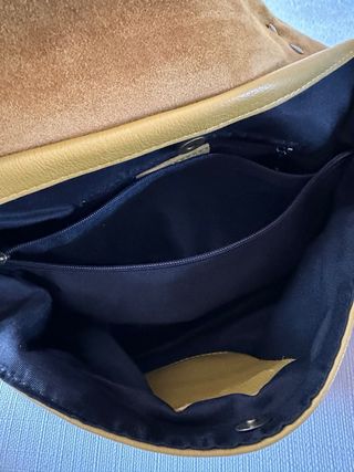 Borsa in pelle modello postina