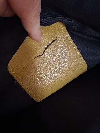 Borsa in pelle modello postina