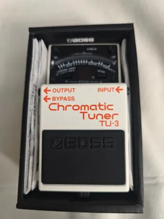 Boss TU-3 Afinador Cromático Pedal